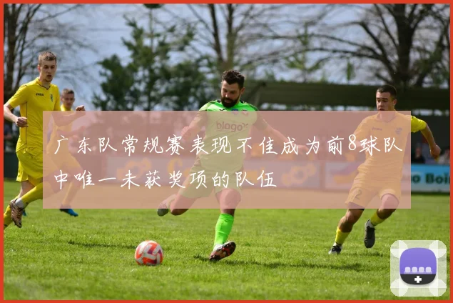 广东队常规赛表现不佳成为前8球队中唯一未获奖项的队伍