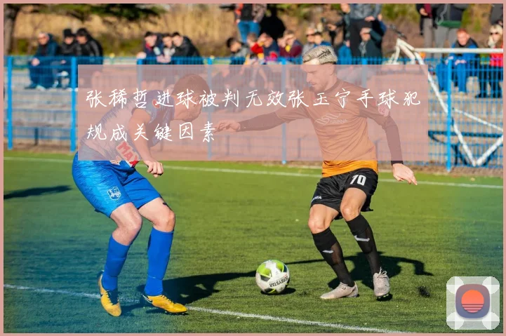 张稀哲进球被判无效张玉宁手球犯规成关键因素